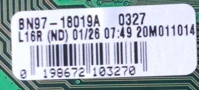 KIT DE TARJETAS PARA TV SAMSUNG / MAIN BN94-16148J / BN41-02756C-000 / BN97-18019A / BN9416148J / FUENTE BN44-01060A / L75E7N_TSM / BN4401060A / PANEL CY-RT075HGSV2H / DISPLAY JR745R3HA4K / BN9651821A / MODELO QN75Q60TAFXZA UB03	 - Imagen 5